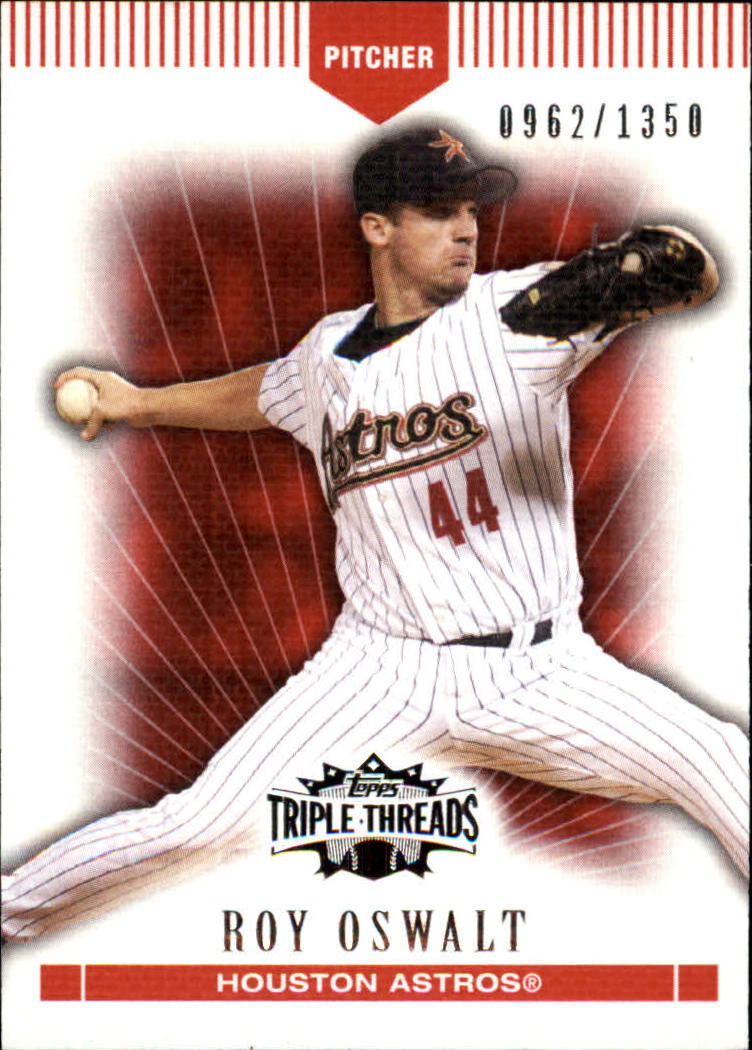 2007 Topps Triple Threads #33 Roy Oswalt