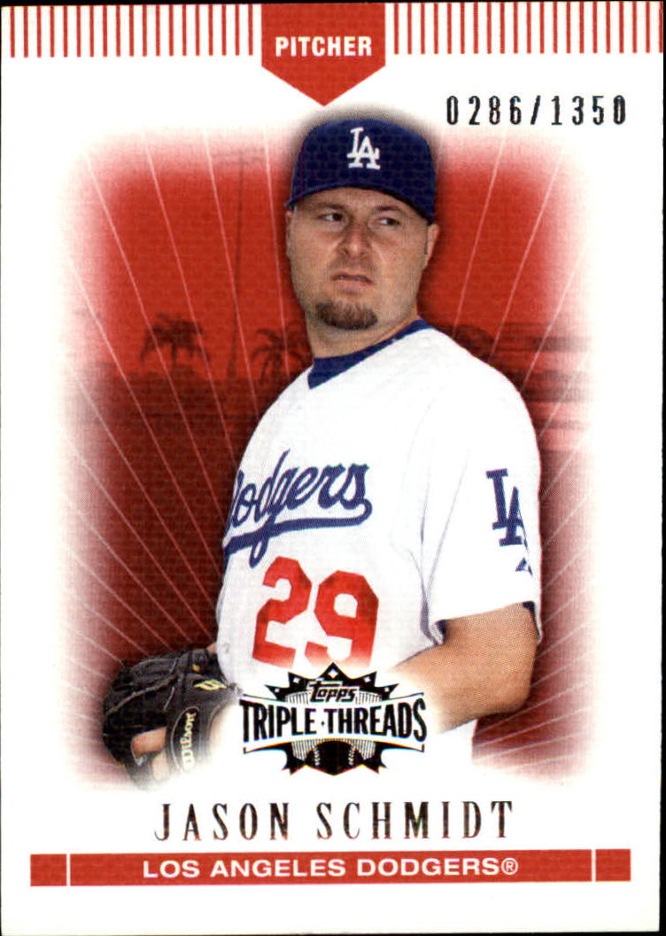 2007 Topps Triple Threads #45 Jason Schmidt