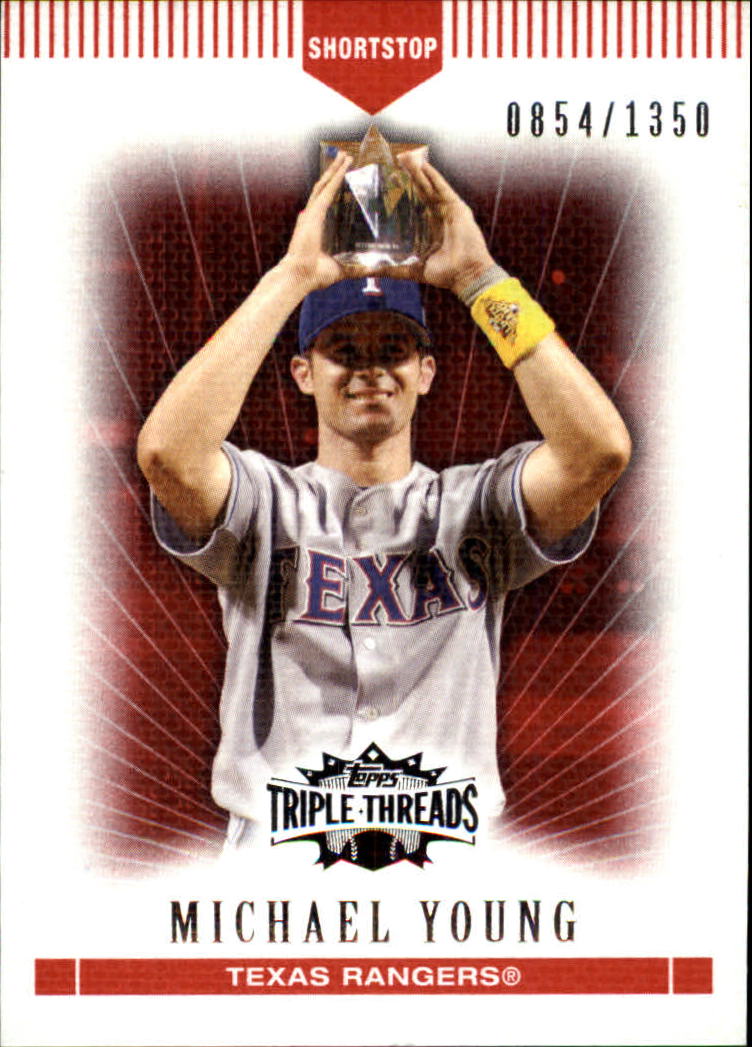2007 Topps Triple Threads #49 Michael Young