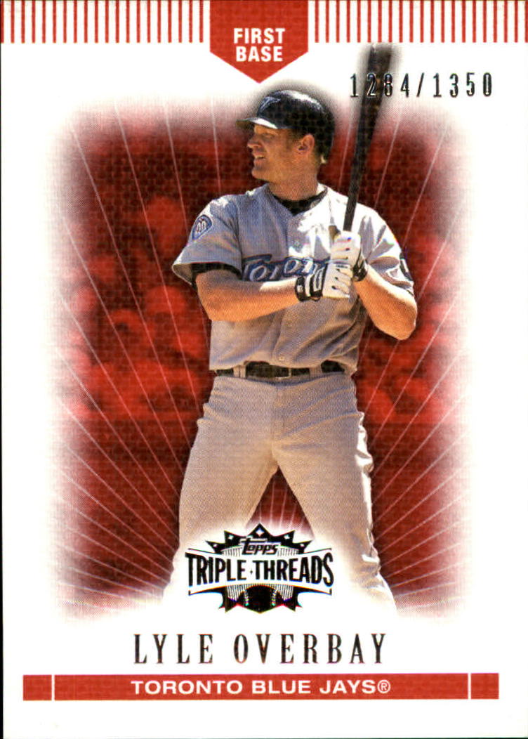 2007 Topps Triple Threads #79 Lyle Overbay