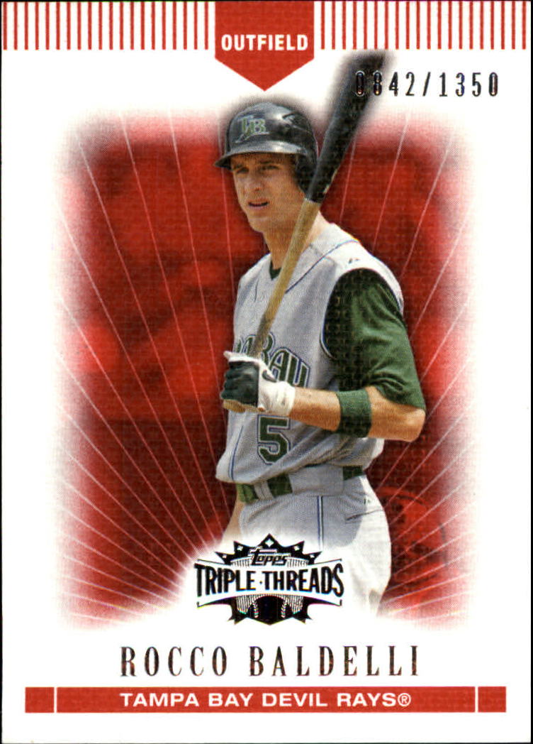 2007 Topps Triple Threads #93 Rocco Baldelli
