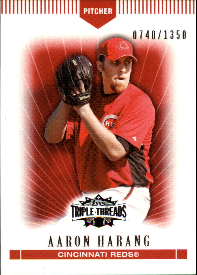 2007 Topps Triple Threads #98 Aaron Harang