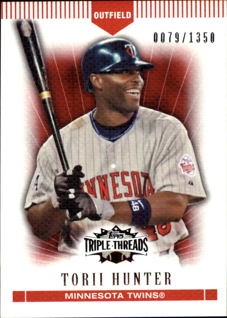 2007 Topps Triple Threads #116 Torii Hunter
