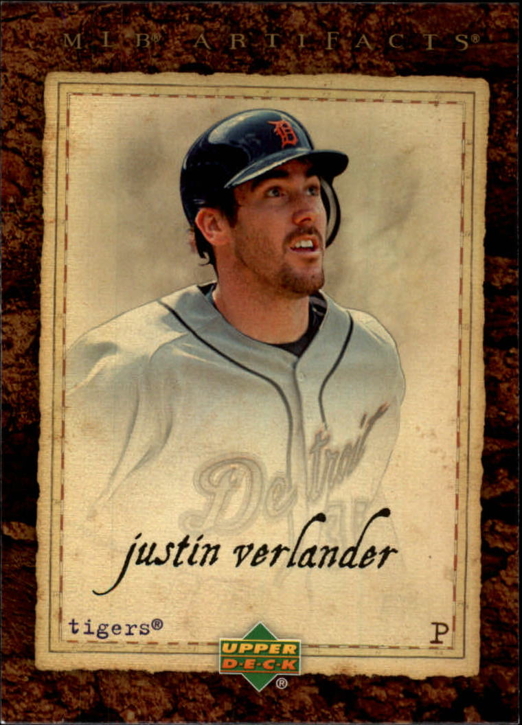 Justin Verlander cards (2007-2023) Tigers Astros - You Choose