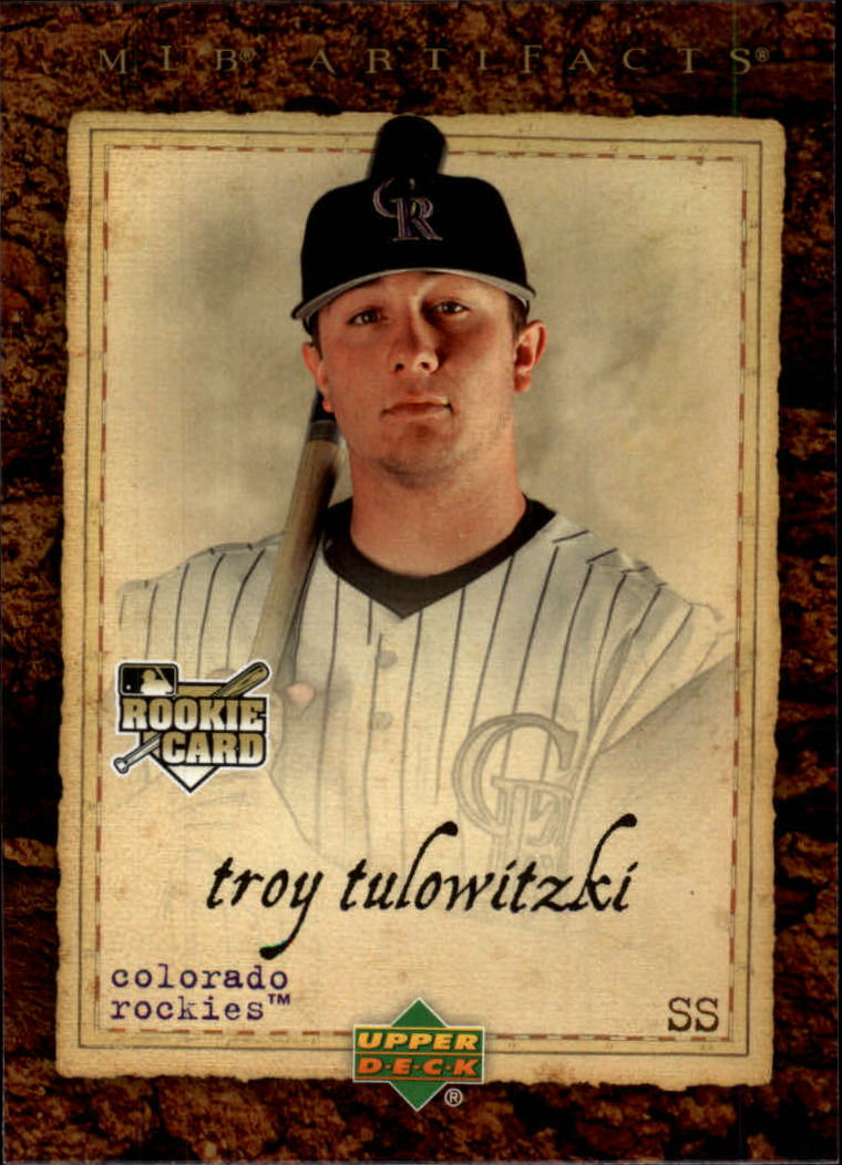 2007 Artifacts #100 Troy Tulowitzki (RC)