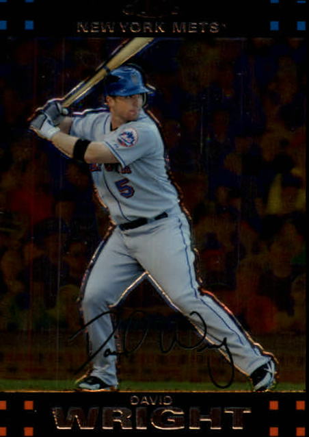 2007 Topps Chrome #107 David Wright