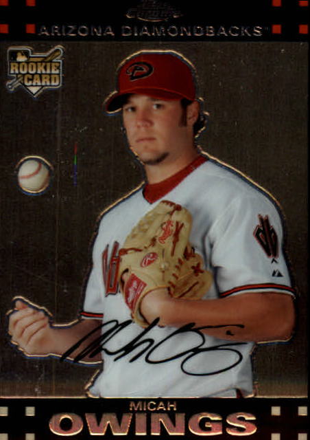 2007 Topps Chrome #283 Micah Owings (RC)