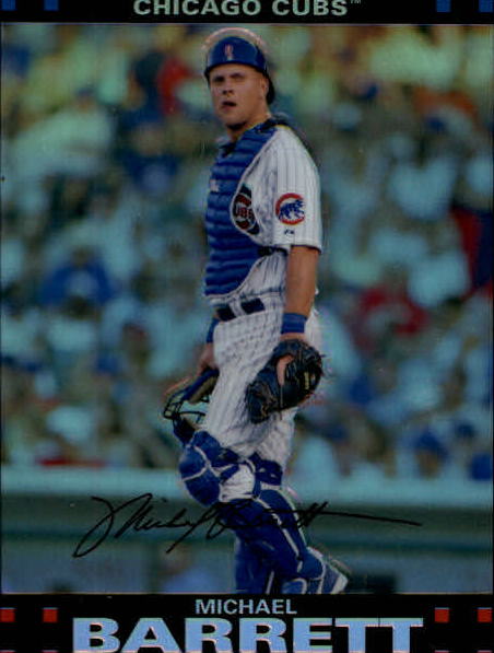 2007 Topps Chrome Refractors #33 Michael Barrett