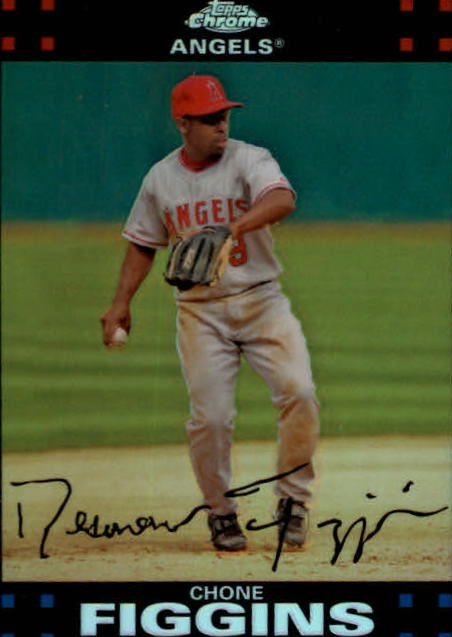 2007 Topps Chrome Refractors #60 Chone Figgins