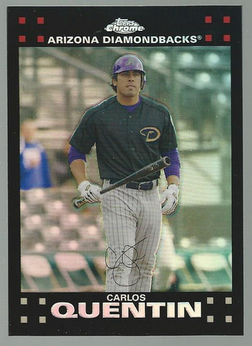 2007 Topps Chrome Refractors #93 Carlos Quentin