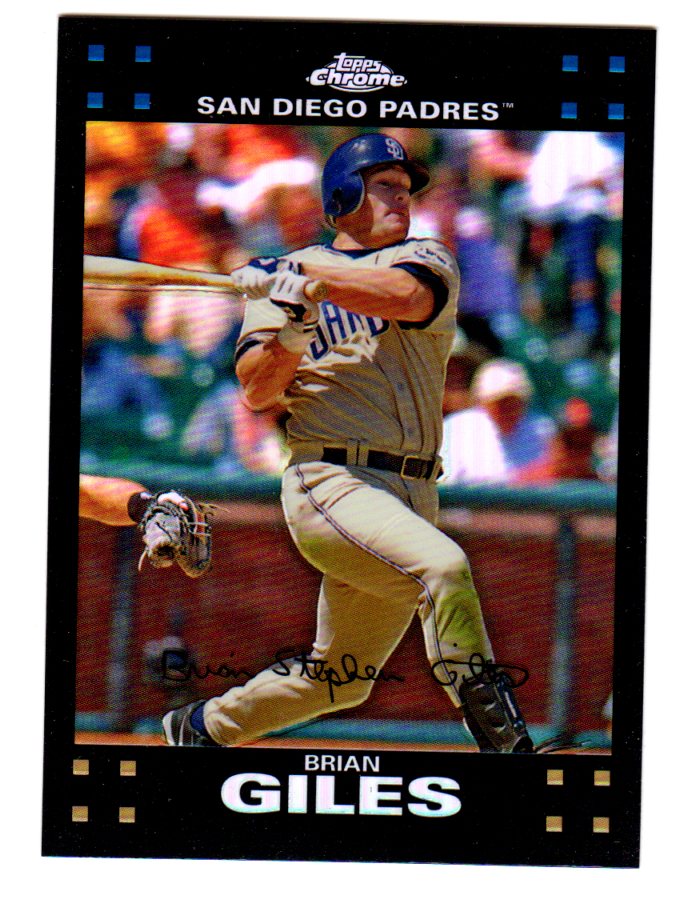 2007 Topps Chrome Refractors #130 Brian Giles