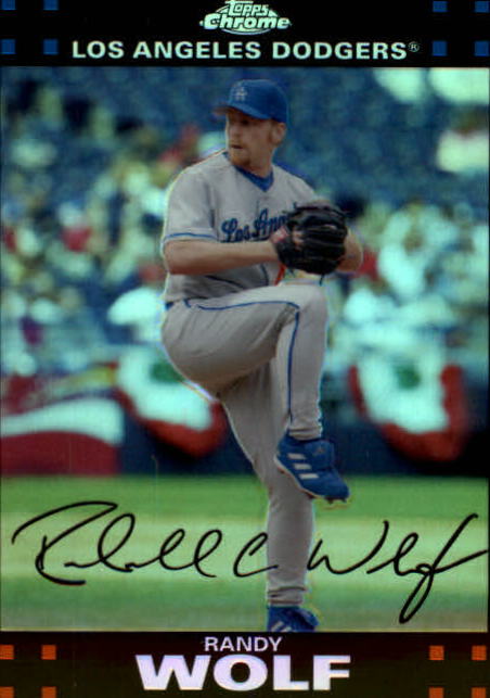 2007 Topps Chrome Refractors #173 Randy Wolf