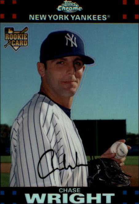 2007 Topps Chrome Refractors #277 Chase Wright