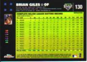 2007 Topps Chrome White Refractors #130 Brian Giles back image