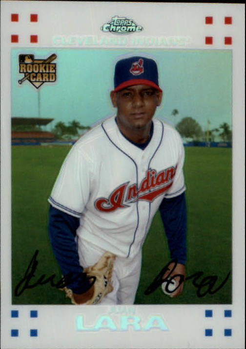 2007 Topps Chrome White Refractors #320 Juan Lara