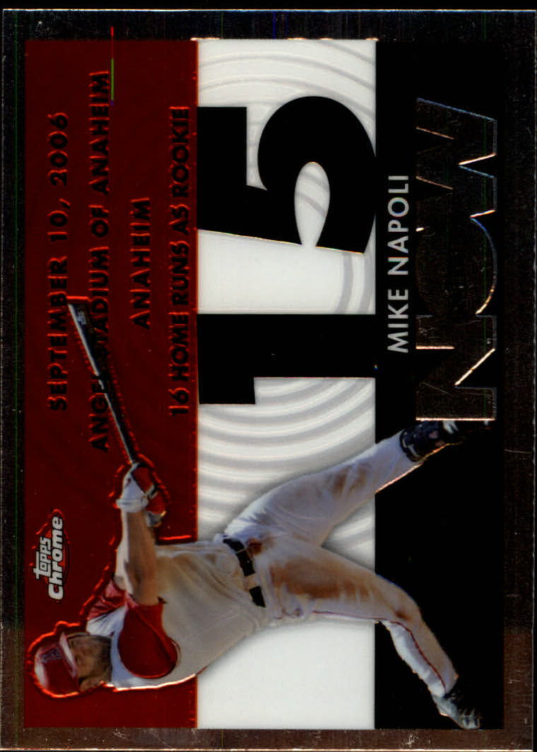 2007 Topps Chrome Generation Now #GN211 Mike Napoli