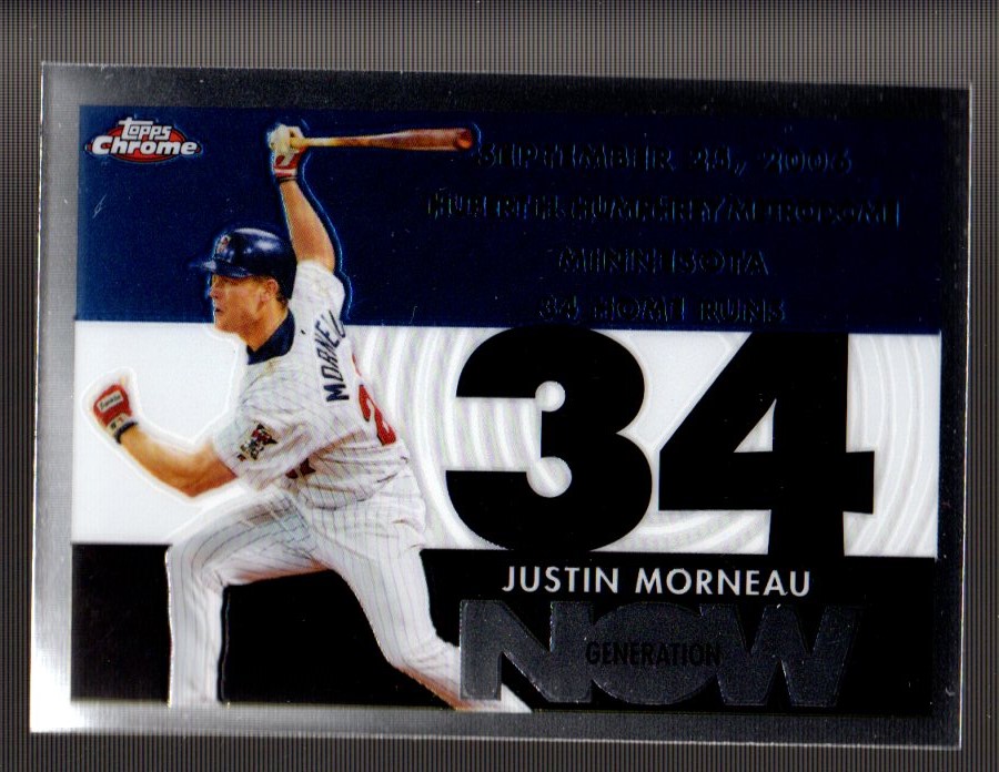 2007 Topps Chrome Generation Now #GN216 Justin Morneau