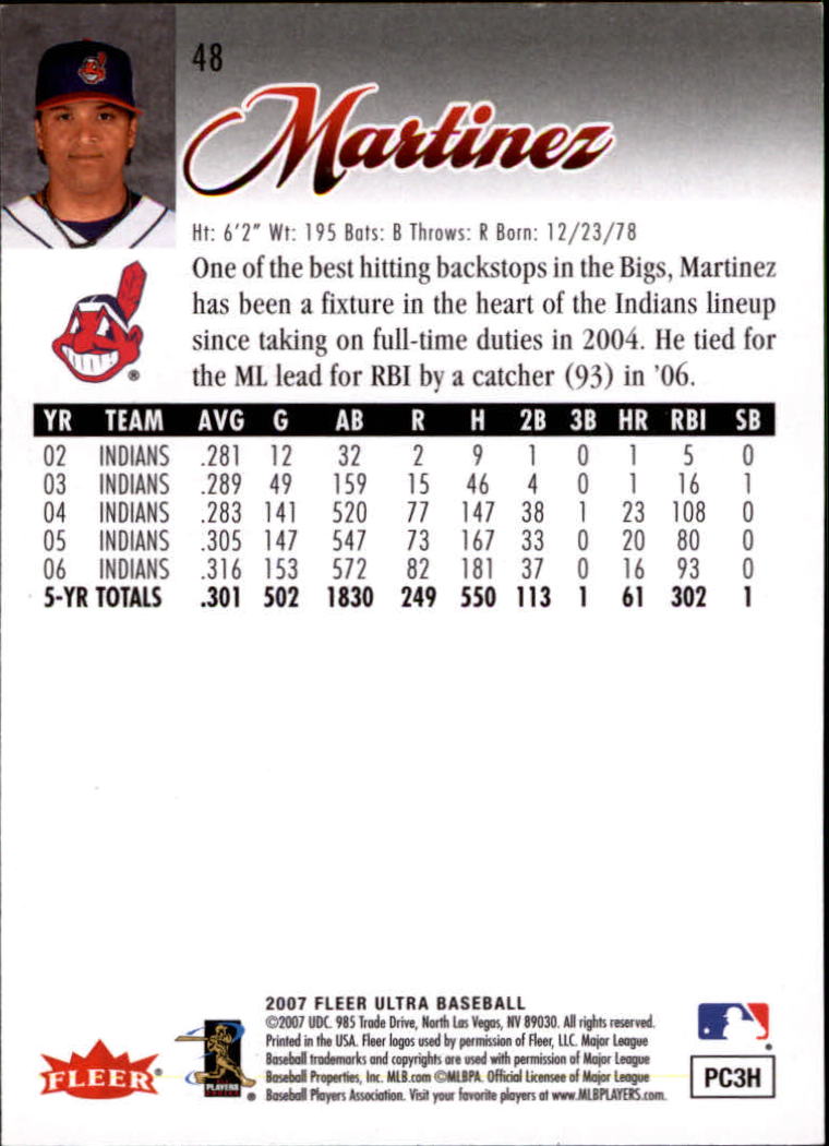 B5225- 2007 Ultra Baseball Card #s 1-250 +Rookies -You Pick- 15+ FREE US SHIP - Picture 77 of 321
