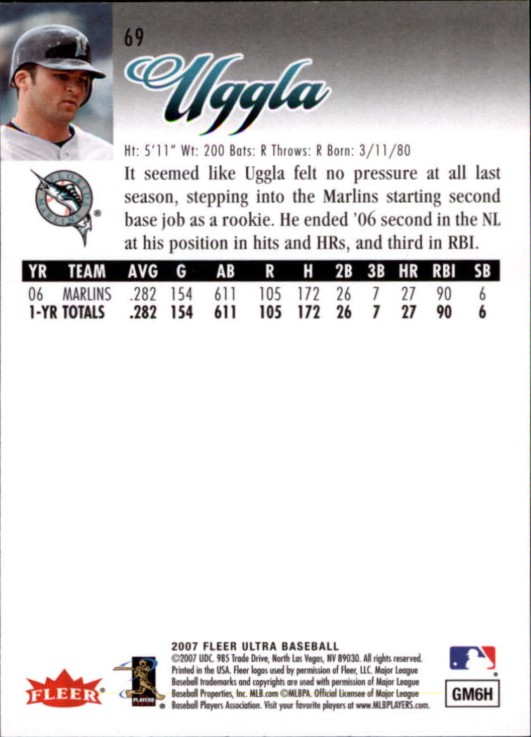 B5225- 2007 Ultra Baseball Karten #S 1-250 + Einsätze -du Pick- 15 + Kostenlose - Bild 103 von 362