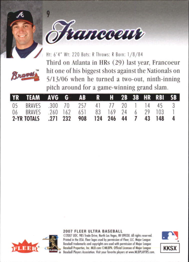 2007 Ultra Retail #10 Tim Hudson back image