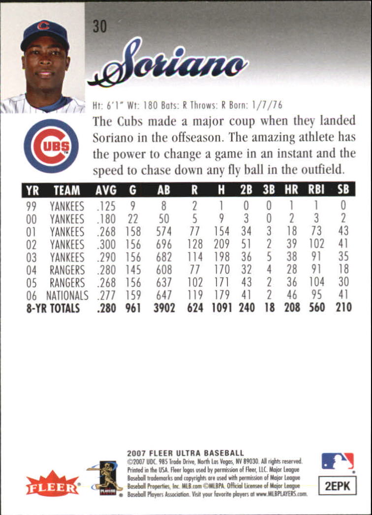 B5225- 2007 Ultra Baseball Retail Card #s 1-250 -You Pick- 15+ FREE US SHIP - Picture 55 of 492