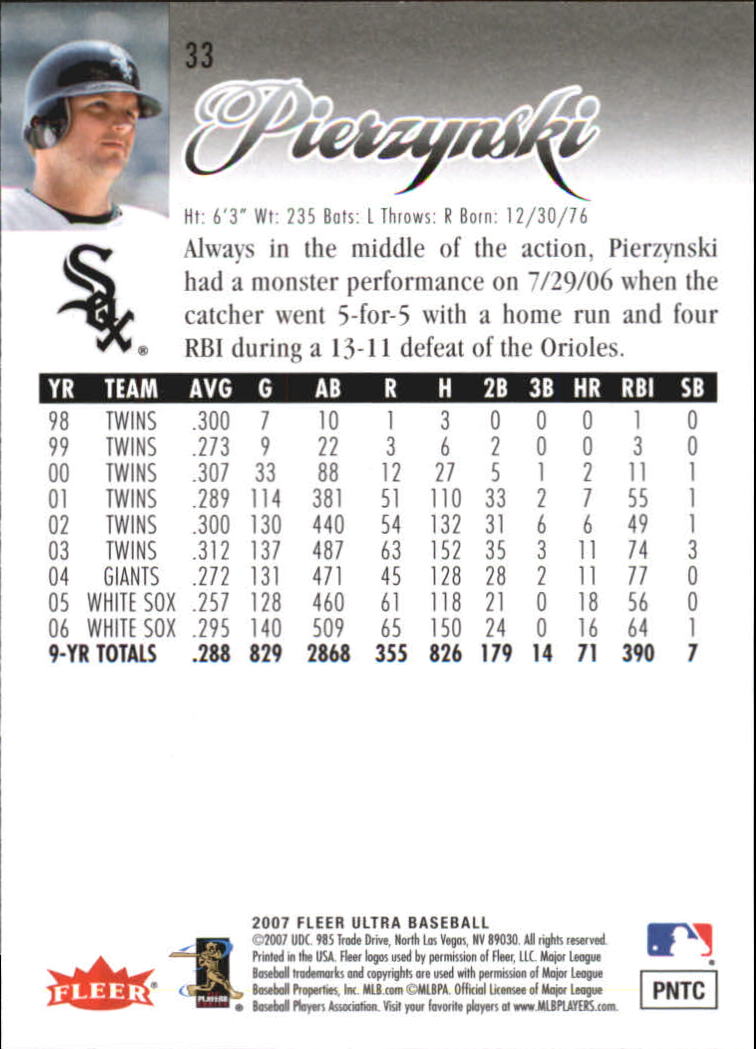 B5225- 2007 Ultra Baseball Retail Card #s 1-250 -You Pick- 15+ FREE US SHIP - Picture 61 of 492