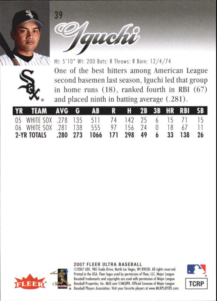 B5225- 2007 Ultra Baseball Retail Card #s 1-250 -You Pick- 15+ FREE US SHIP - Picture 73 of 492