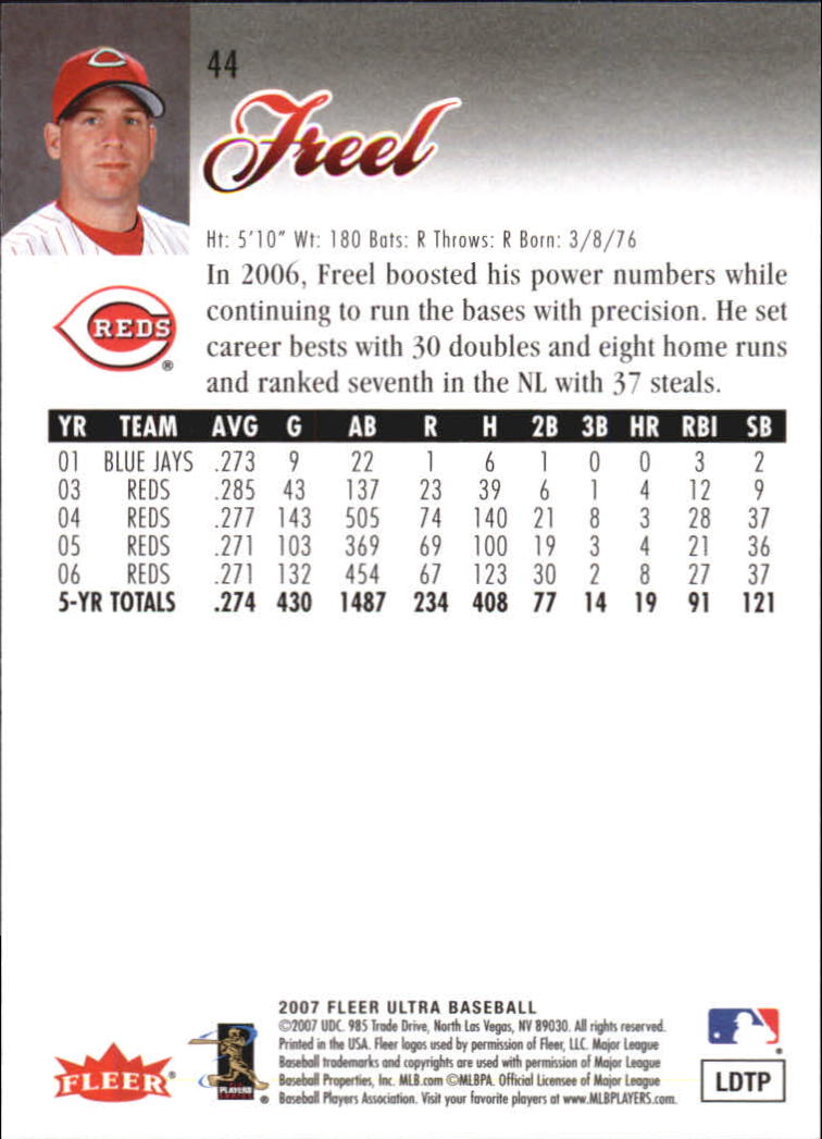 B5225- 2007 Ultra Baseball Retail Card #s 1-250 -You Pick- 15+ FREE US SHIP - Picture 83 of 492