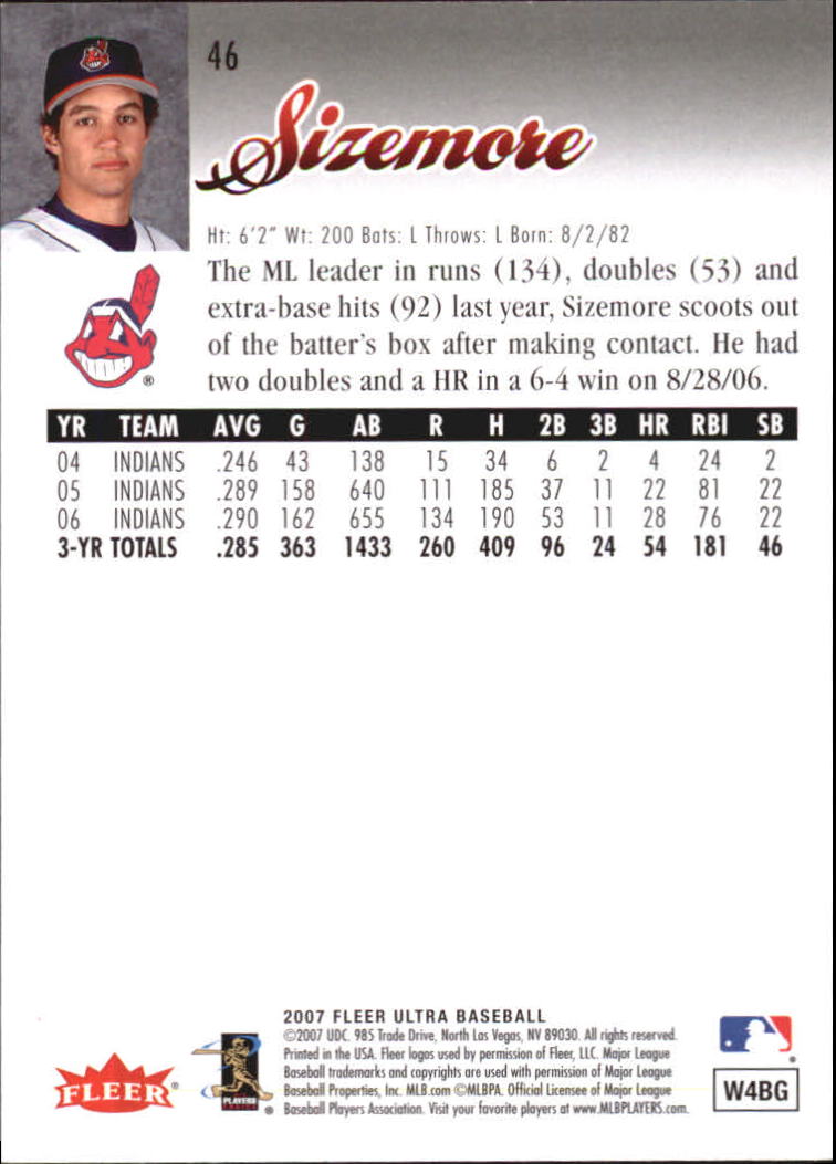 B5225- 2007 Ultra Baseball Retail Card #s 1-250 -You Pick- 15+ FREE US SHIP - Picture 87 of 492