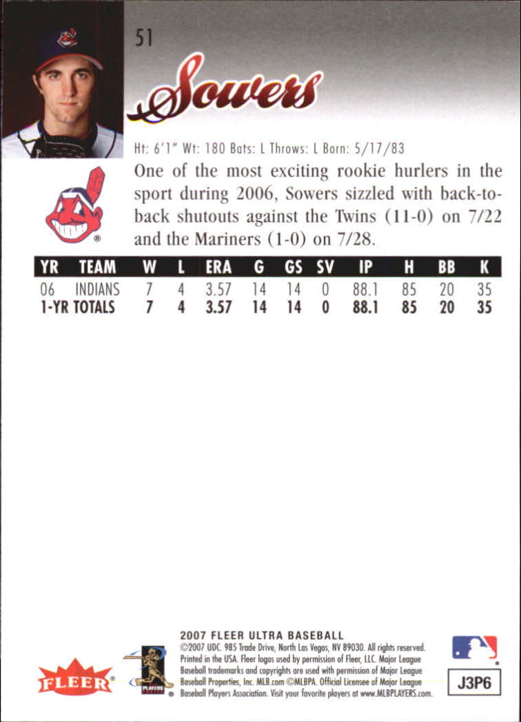 B5225- 2007 Ultra Baseball Retail Card #s 1-250 -You Pick- 15+ FREE US SHIP - Picture 97 of 492