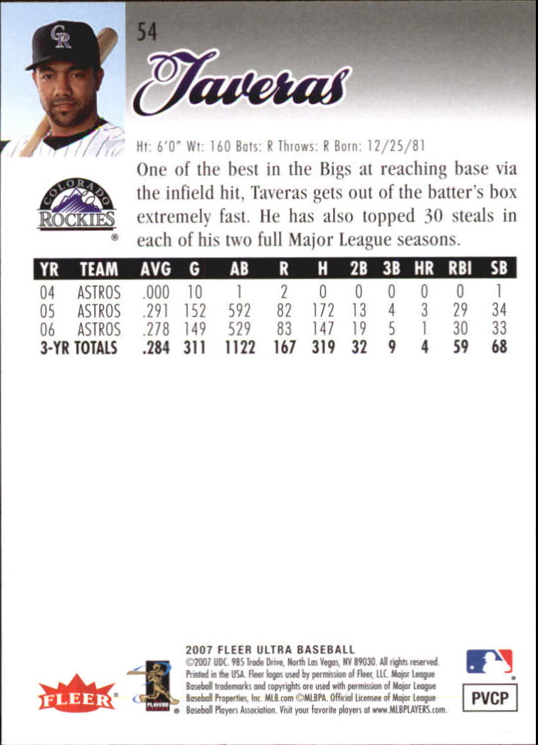 B5225- 2007 Ultra Baseball Retail Card #s 1-250 -You Pick- 15+ FREE US SHIP - Picture 103 of 492