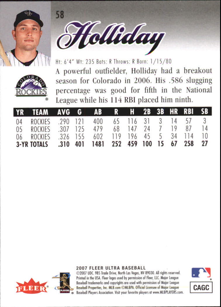 B5225- 2007 Ultra Baseball Retail Card #s 1-250 -You Pick- 15+ FREE US SHIP - Picture 111 of 492