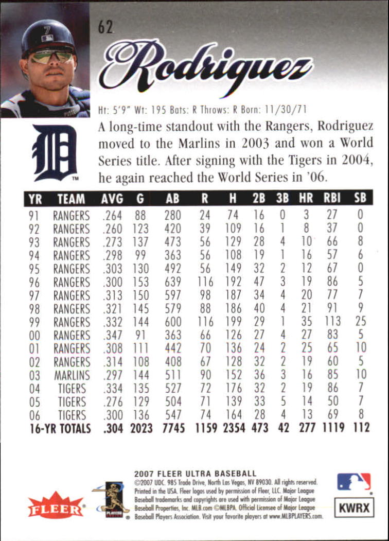 B5225- 2007 Ultra Baseball Retail Card #s 1-250 -You Pick- 15+ FREE US SHIP - Picture 119 of 492