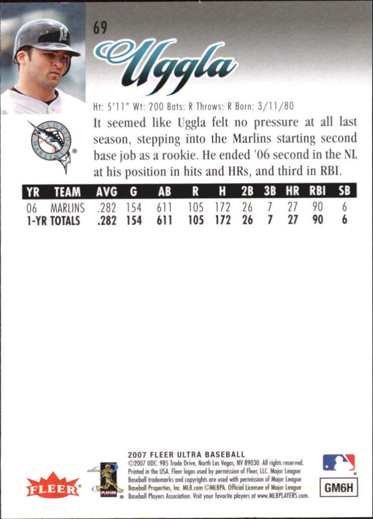 B5225- 2007 Ultra Baseball Retail Card #s 1-250 -You Pick- 15+ FREE US SHIP - Picture 133 of 492
