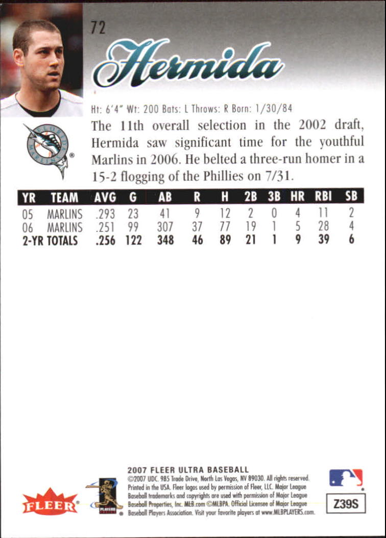 B5225- 2007 Ultra Baseball Retail Card #s 1-250 -You Pick- 15+ FREE US SHIP - Picture 139 of 492