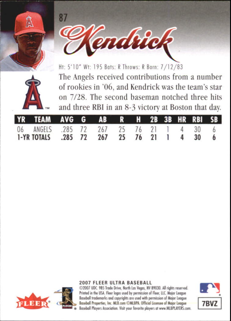 B5225- 2007 Ultra Baseball Retail Card #s 1-250 -You Pick- 15+ FREE US SHIP - Picture 169 of 492