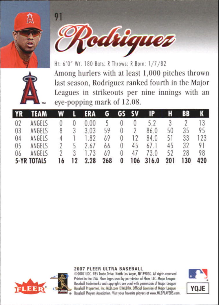 B5225- 2007 Ultra Baseball Retail Card #s 1-250 -You Pick- 15+ FREE US SHIP - Picture 177 of 492