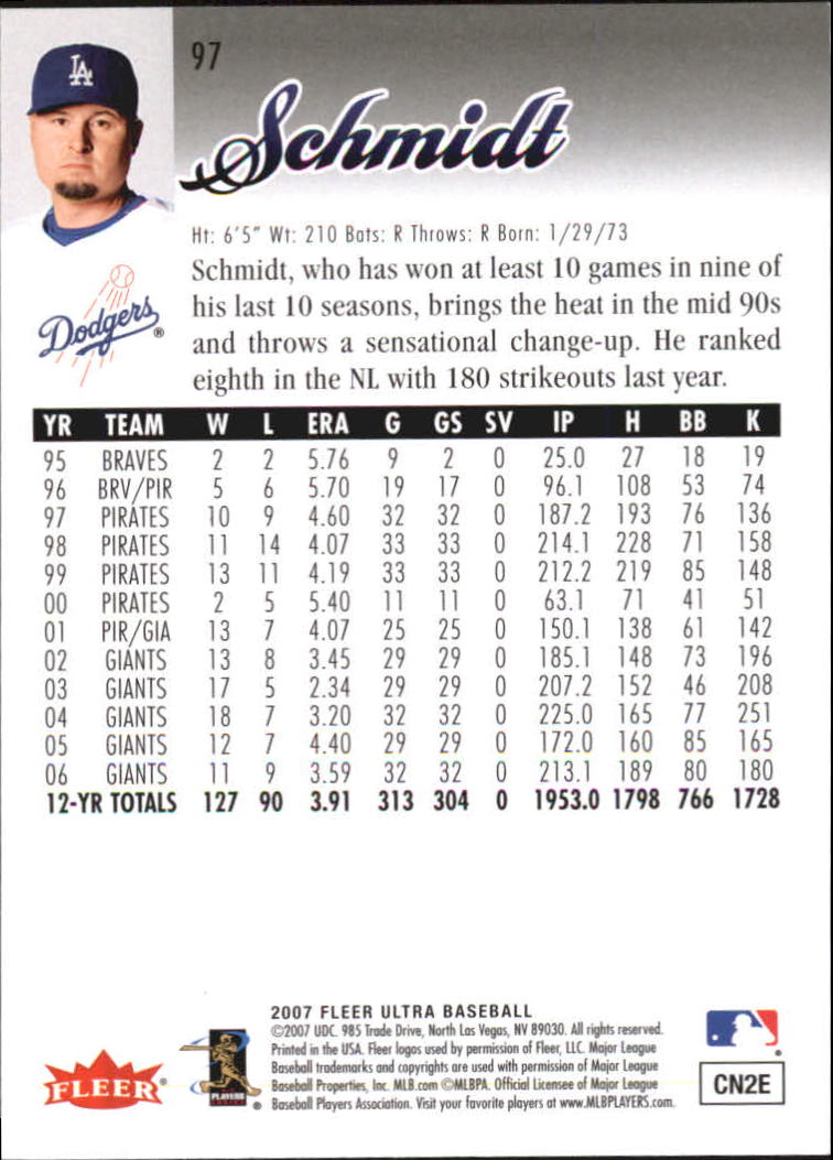 B5225- 2007 Ultra Baseball Retail Card #s 1-250 -You Pick- 15+ FREE US SHIP - Picture 189 of 492