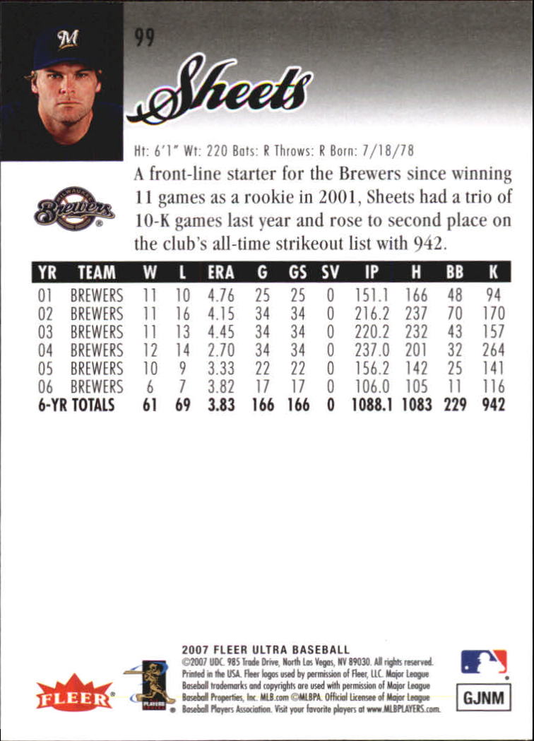B5225- 2007 Ultra Baseball Retail Card #s 1-250 -You Pick- 15+ FREE US SHIP - Picture 193 of 492