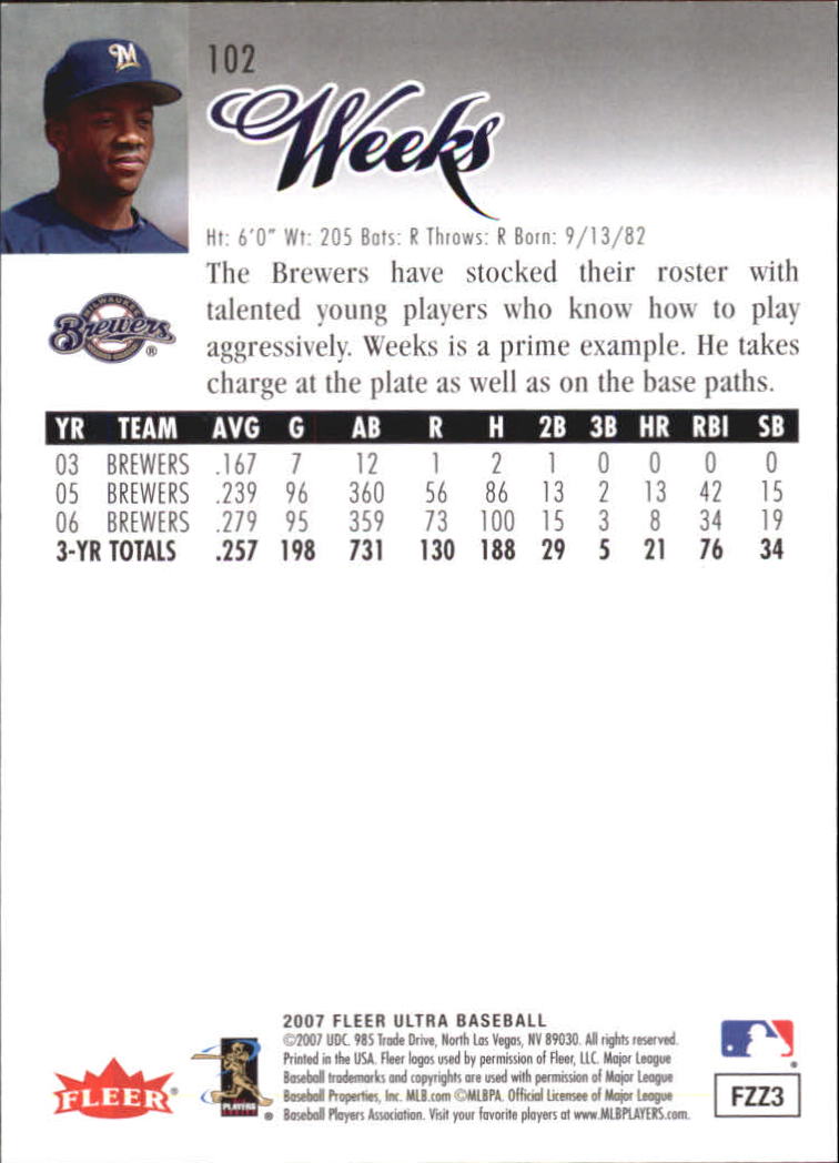 B5225- 2007 Ultra Baseball Retail Card #s 1-250 -You Pick- 15+ FREE US SHIP - Picture 199 of 492