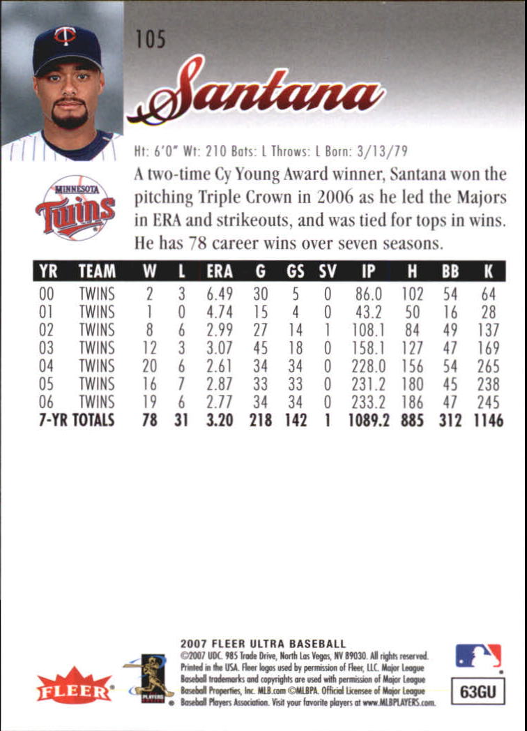 B5225- 2007 Ultra Baseball Retail Card #s 1-250 -You Pick- 15+ FREE US SHIP - Picture 205 of 492