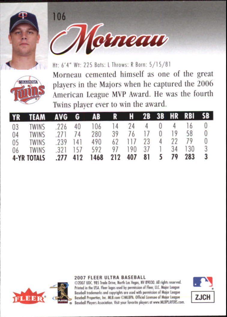 B5225- 2007 Ultra Baseball Retail Card #s 1-250 -You Pick- 15+ FREE US SHIP - Picture 207 of 492