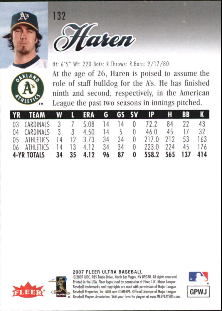 B5225- 2007 Ultra Baseball Retail Card #s 1-250 -You Pick- 15+ FREE US SHIP - Picture 259 of 492