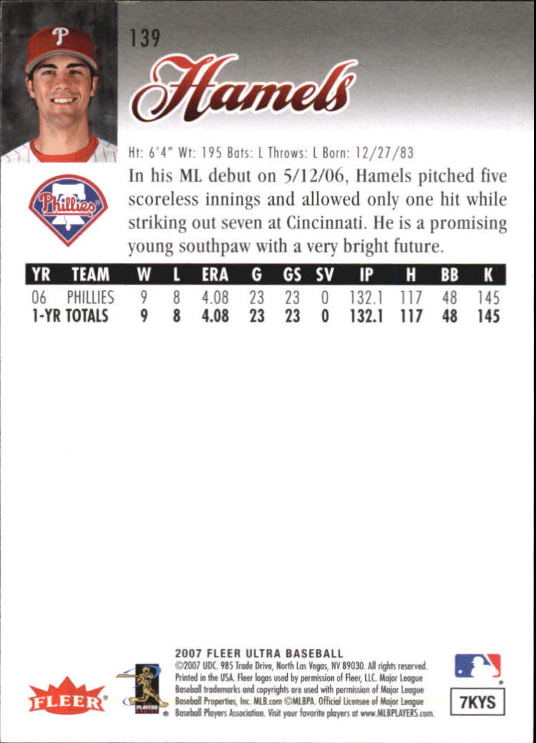 B5225- 2007 Ultra Baseball Retail Card #s 1-250 -You Pick- 15+ FREE US SHIP - Picture 273 of 492
