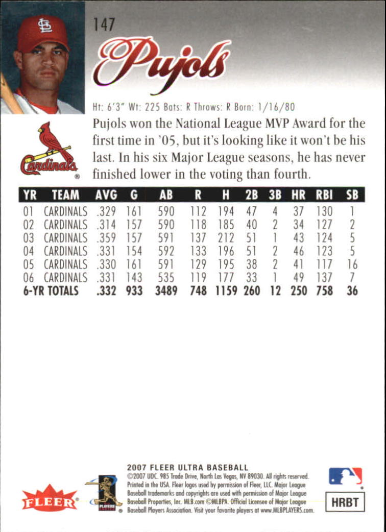 B5225- 2007 Ultra Baseball Retail Card #s 1-250 -You Pick- 15+ FREE US SHIP - Picture 289 of 492