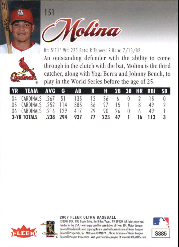 B5225- 2007 Ultra Baseball Retail Card #s 1-250 -You Pick- 15+ FREE US SHIP - Picture 297 of 492