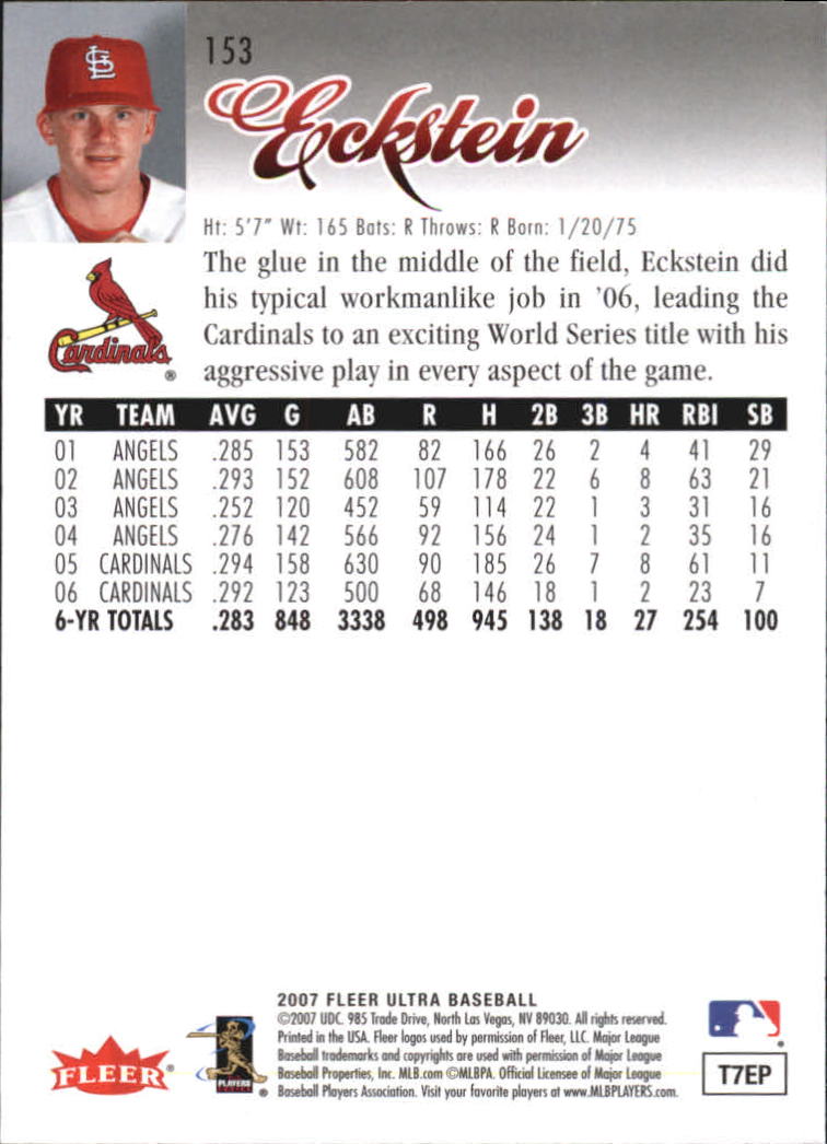 B5225- 2007 Ultra Baseball Retail Card #s 1-250 -You Pick- 15+ FREE US SHIP - Picture 301 of 492