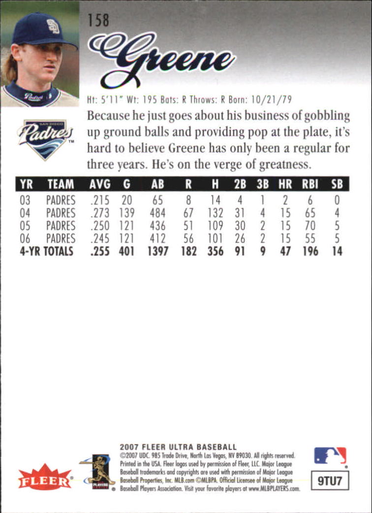 B5225- 2007 Ultra Baseball Retail Card #s 1-250 -You Pick- 15+ FREE US SHIP - Picture 311 of 492