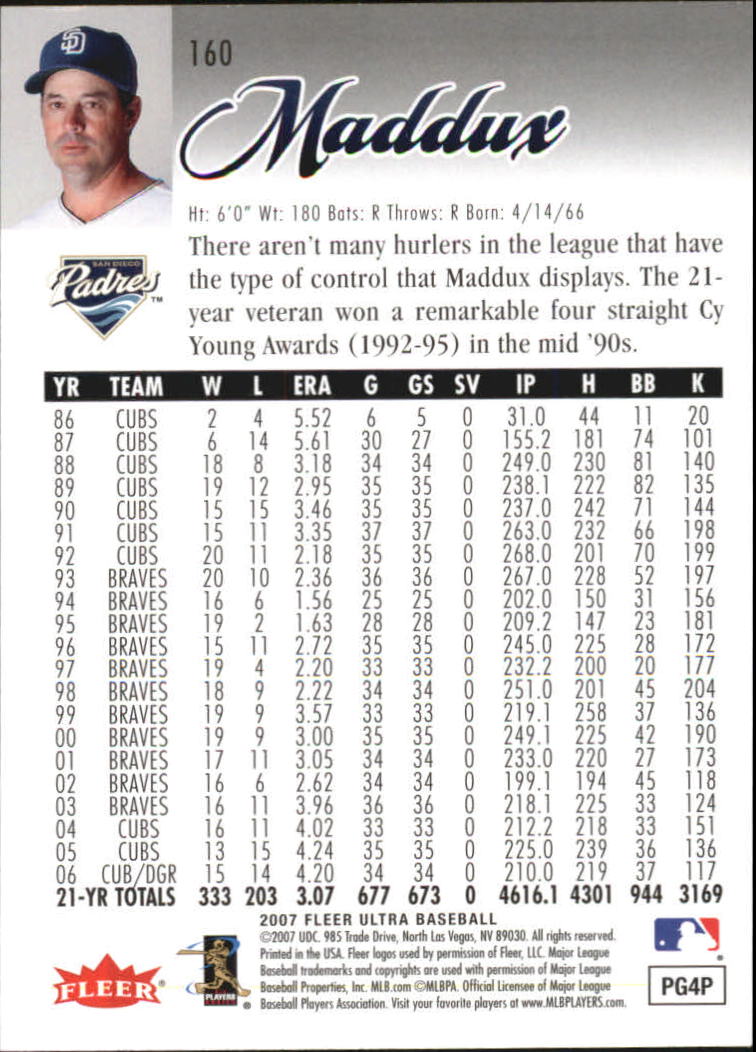 B5225- 2007 Ultra Baseball Retail Card #s 1-250 -You Pick- 15+ FREE US SHIP - Picture 315 of 492