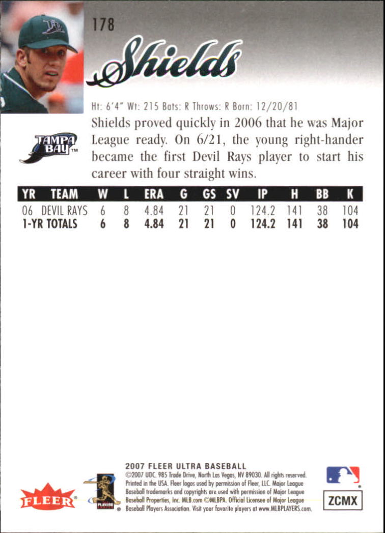 B5225- 2007 Ultra Baseball Retail Card #s 1-250 -You Pick- 15+ FREE US SHIP - Picture 351 of 492